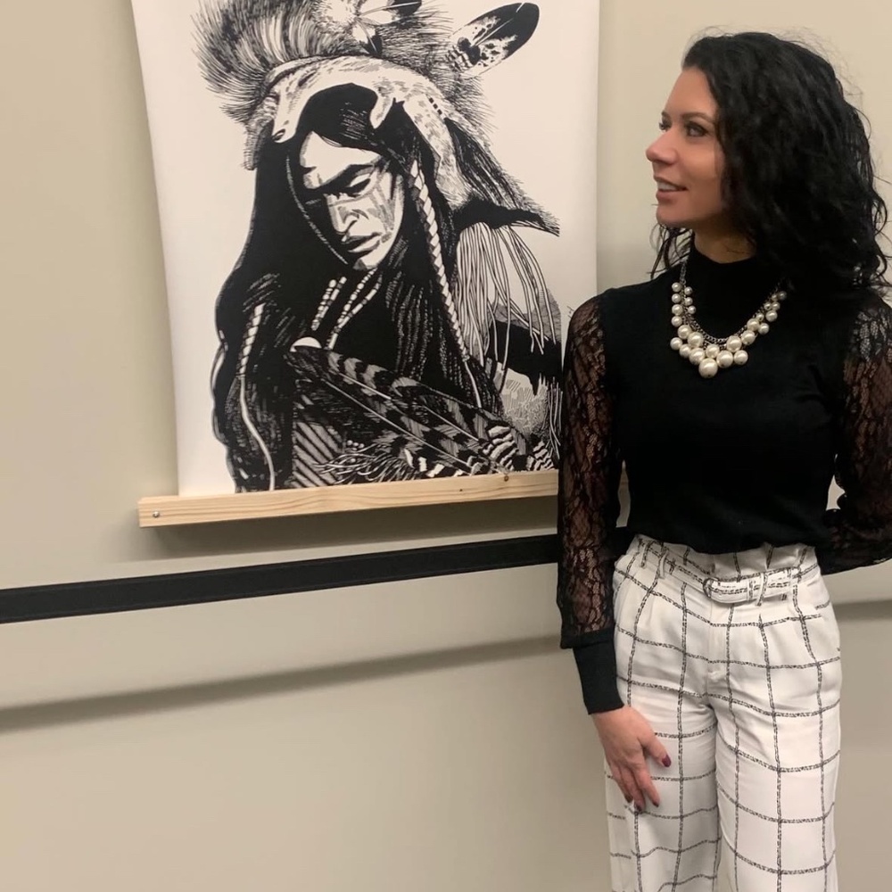 Express High Waisted Windowpane Belted Wide Leg Paperbag Pant